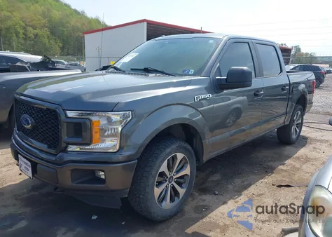 2019 Ford F-150 Xl z USA, uszkodzony, nr VIN 1FTEW1EP6KFC62251